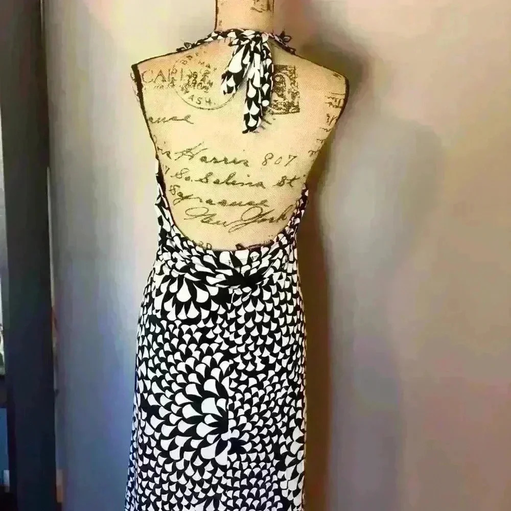 Ruffle Halter top dress - Picture 3 of 4